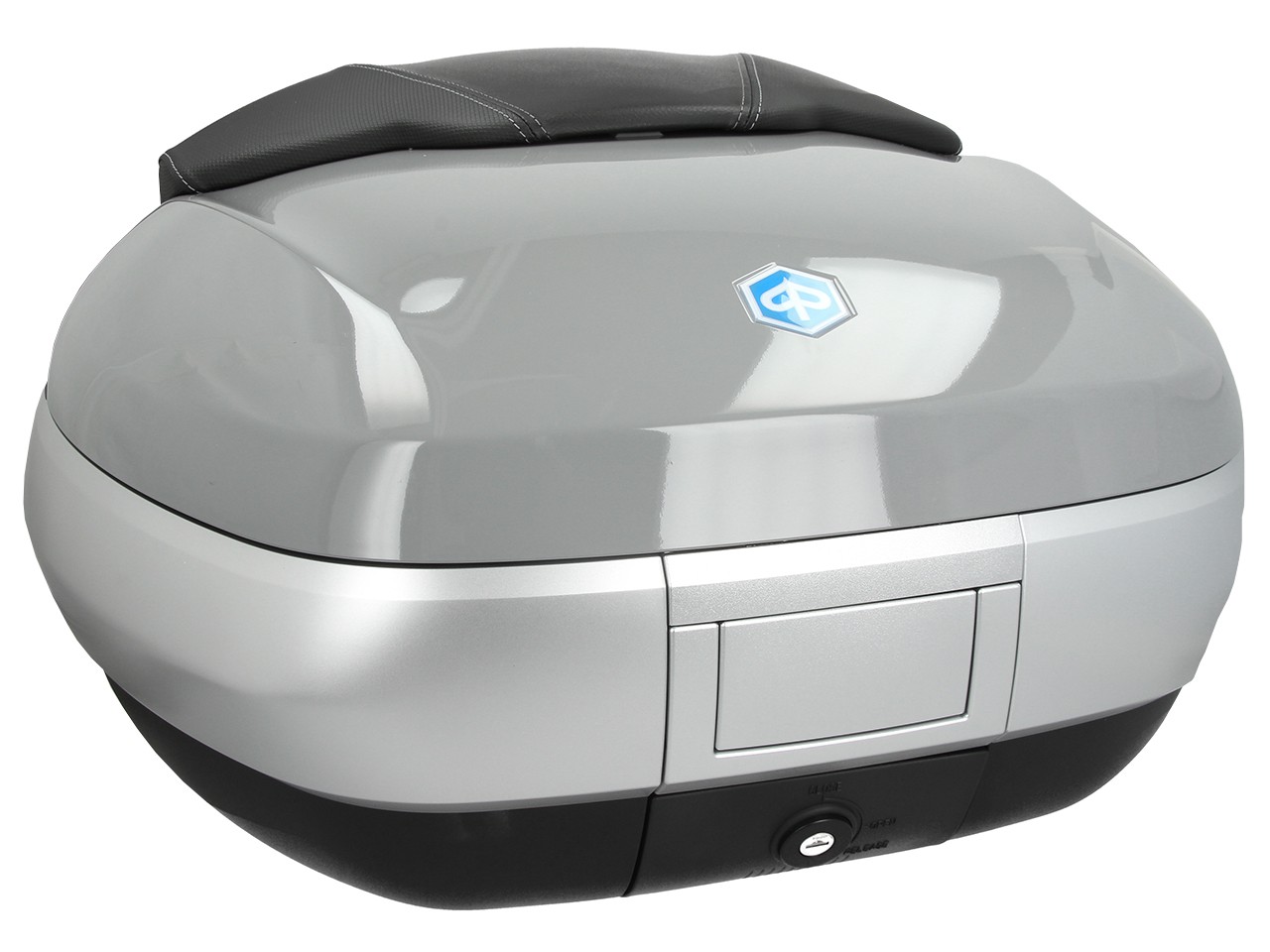 Top Case 50 l, argent (grigio Mouse 715/C) pour Piaggio MP3 400 / 500 HPE 2020-2021