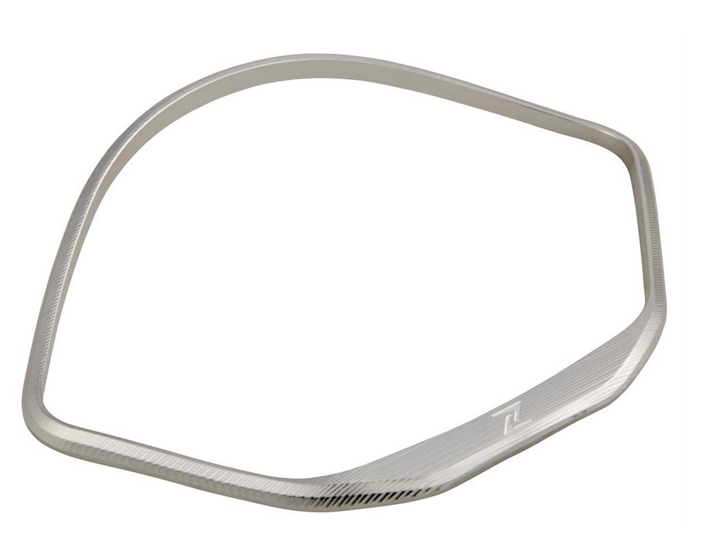 Anneau décoratif tachymètre pour Vespa GTS/GTS Super/GT/GT L 125-300ccm (-'13), argent