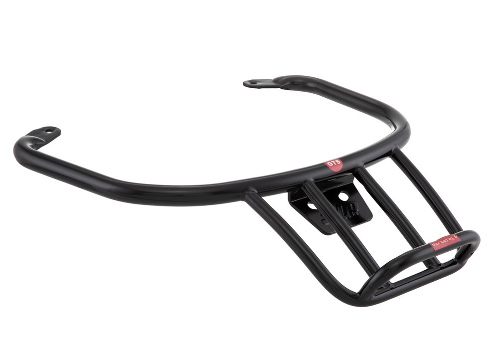 Porte-bagages / barre de maintien passager arrière 70s pour Vespa GTS/GTV/GT 125-300ccm 4T LC, noir mat