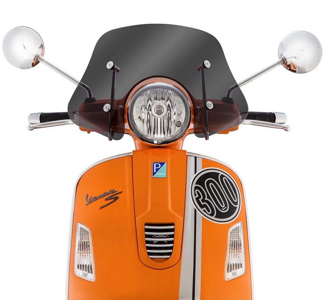 Flyscreen Piccolo pour Vespa GTS/GTS Super/GT/GT L 125-300ccm, teinté