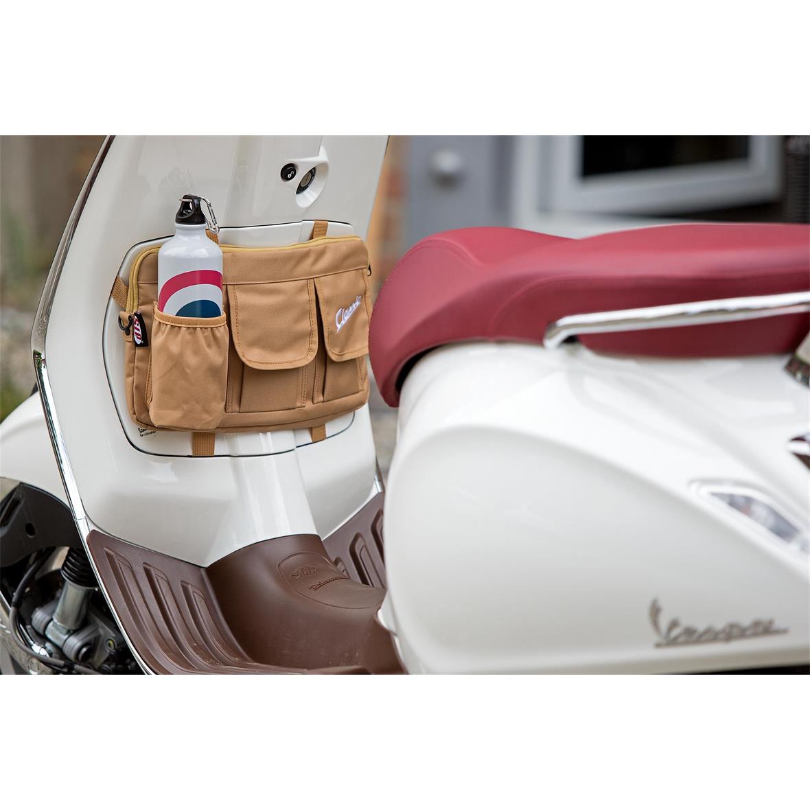 Sac "Classic" pour boîte à bagages/à gants Vespa - marron