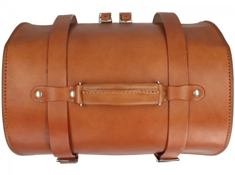 Sac en cuir Vespa d'origine - marron