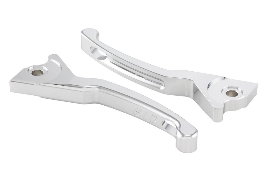 Leviers de frein Shorty pour Vespa, droite et gauche, chrome