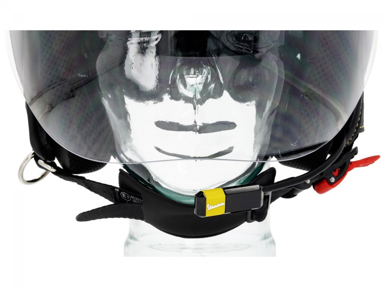 Casque jet Vespa visière 3.0 Bluetooth noir