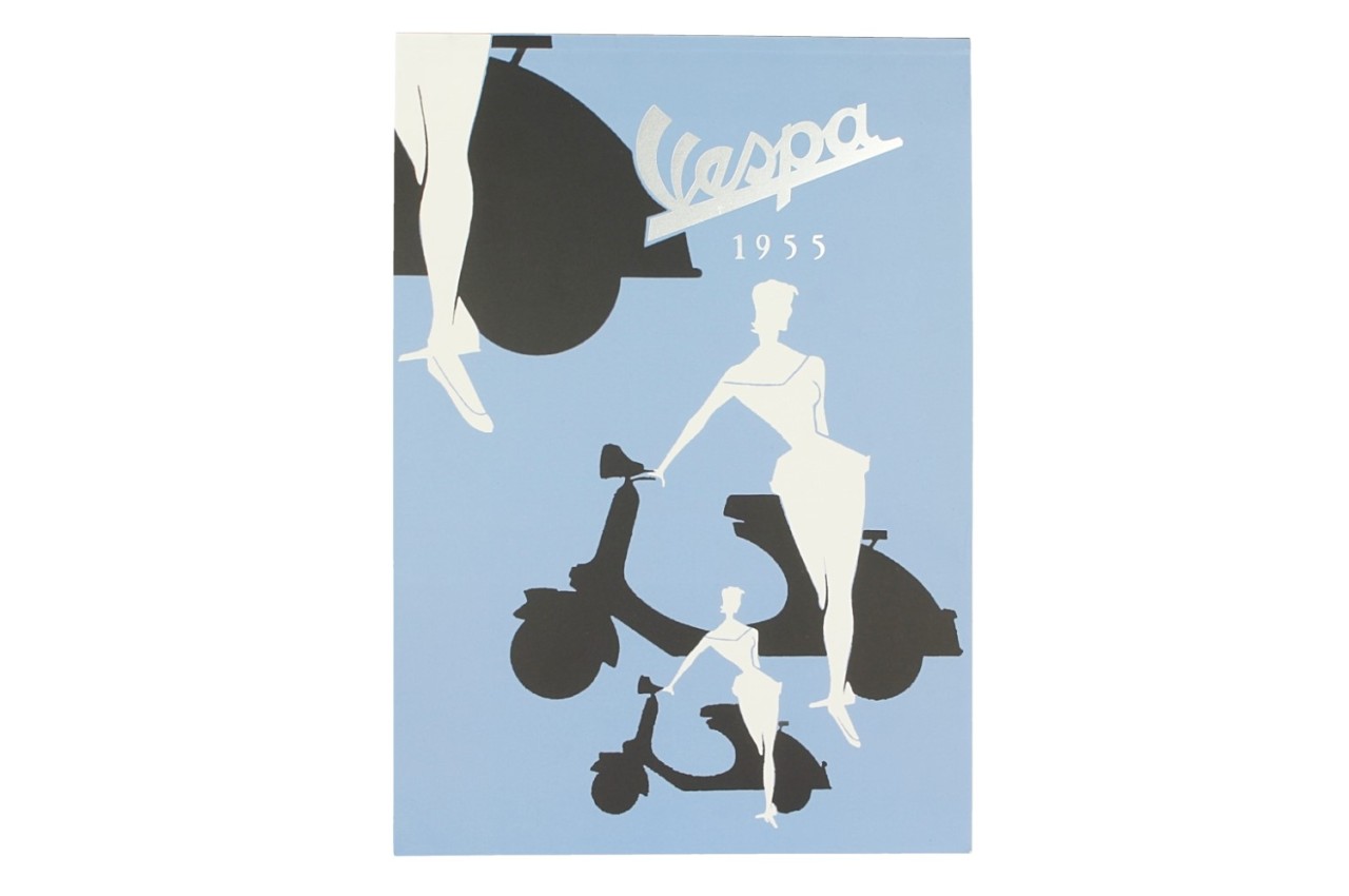 Bloc-notes Vespa DIN A4, Vespa 1955