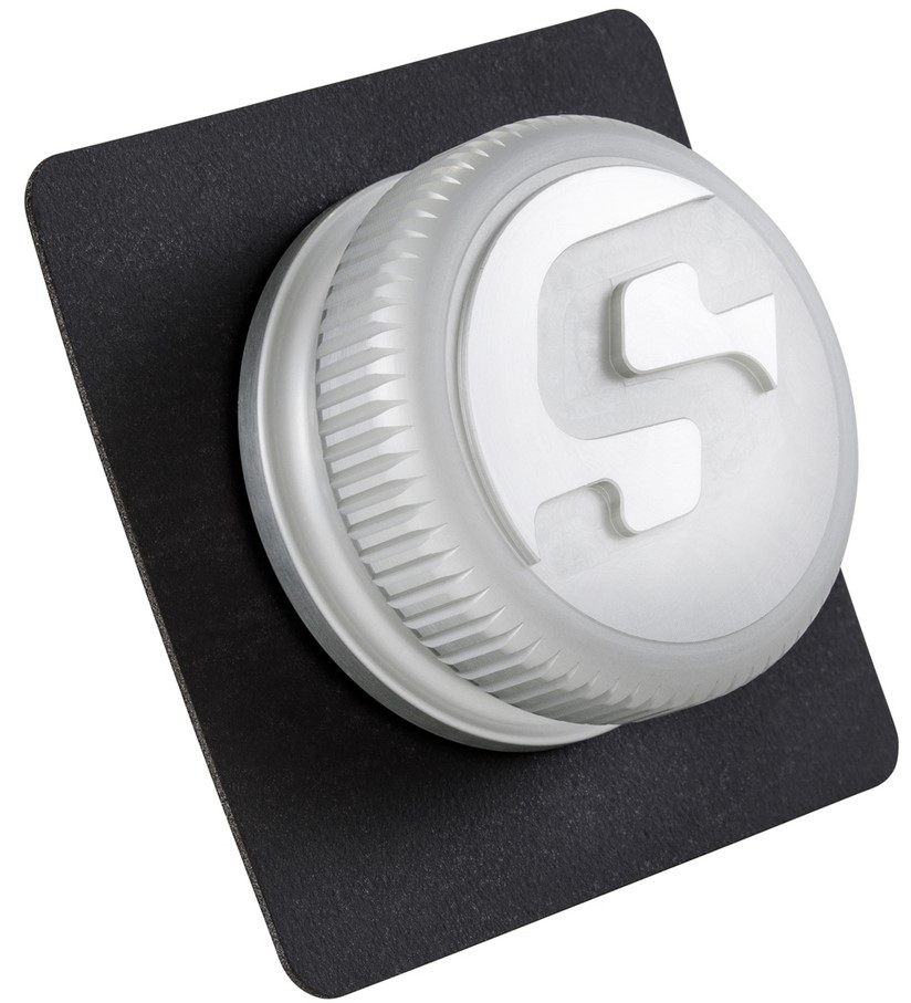 Bouchon de réservoir pour Vespa, argent mat
