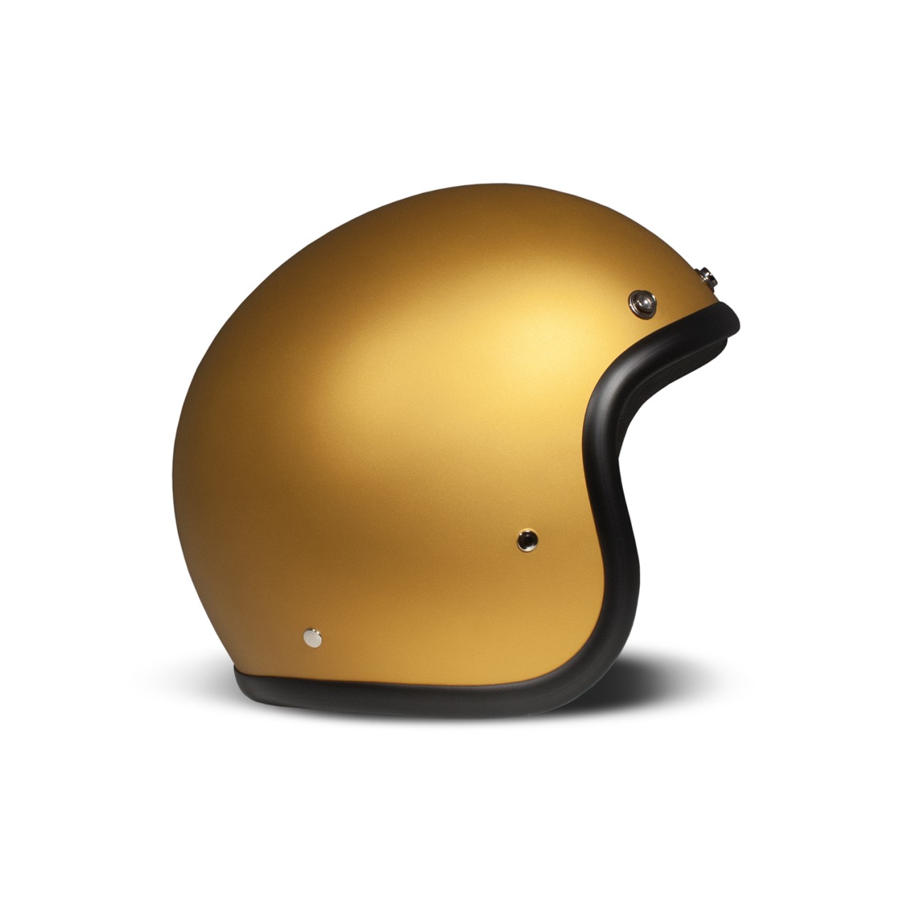 Casque jet MD Retro, doré, brillant, Ocra, fibre de verre, ECE 22.06