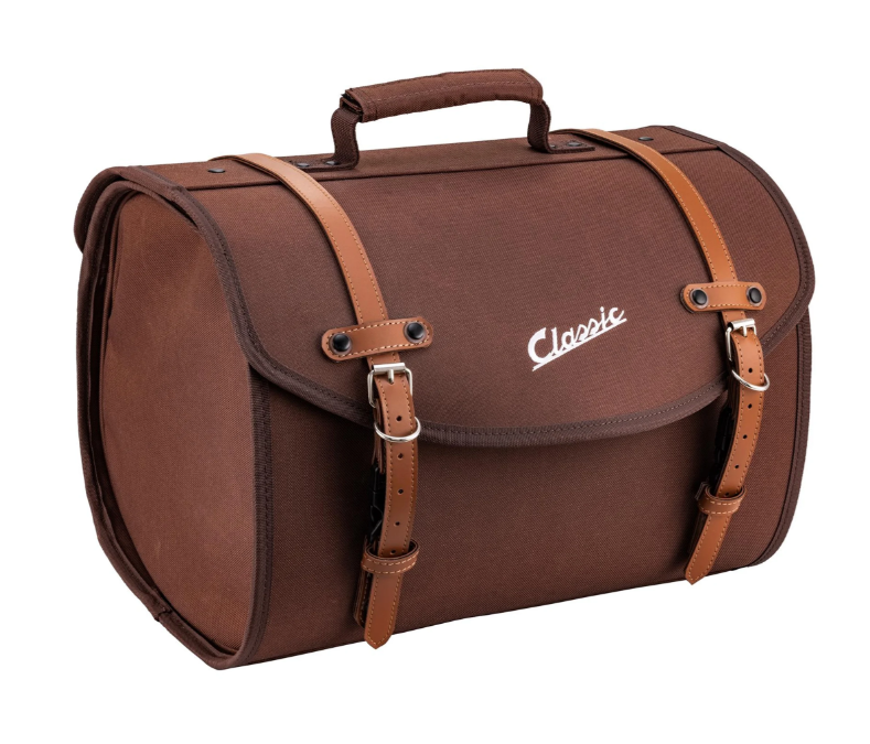 Sac "Classic" grand pour Vespa, nylon, tobacco marron