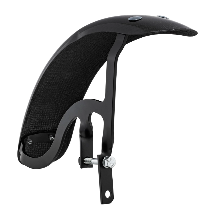 Aile Garelli Race EVO II pour Vespa PX 80-200ccm, carbone, support noir