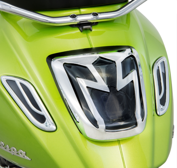 Grille de clignotant droite/gauche, arrière pour Vespa Primavera/Sprint 50-150ccm 2T/4T AC, chromé