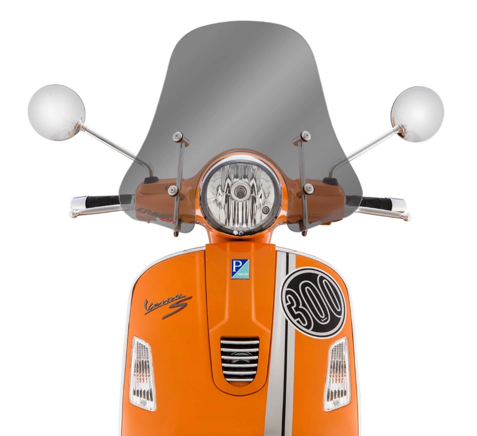Pare-brise ERMAX Sportivo pour Vespa GTS/GTS Super/GT/GT L (-`22), teinté