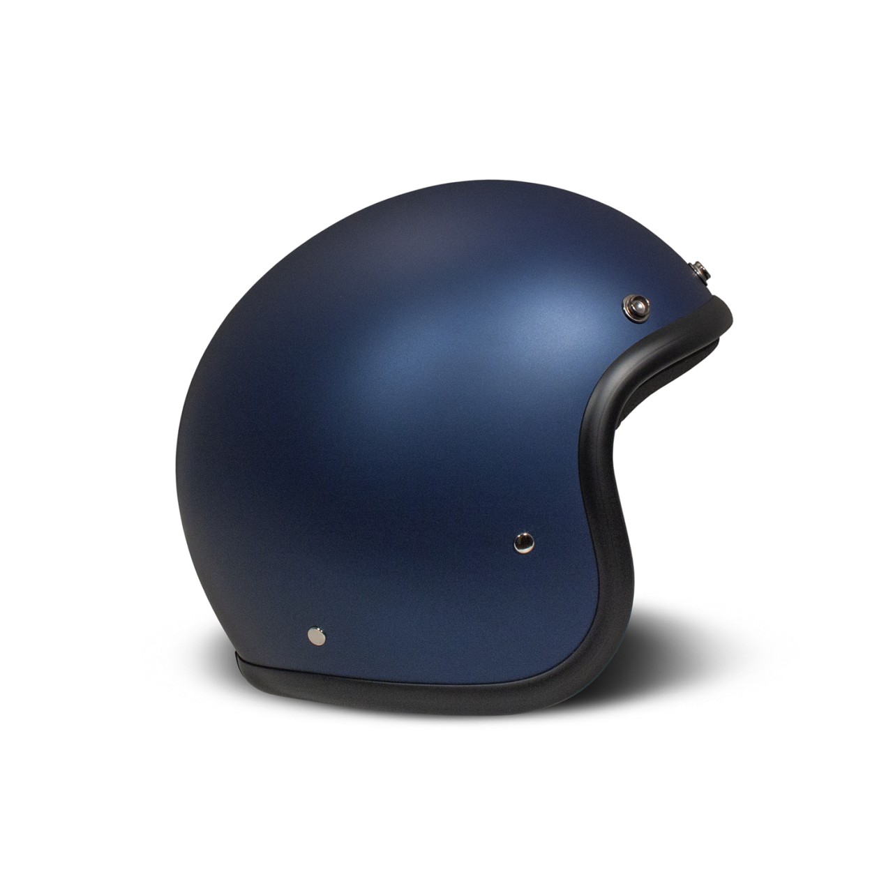 Casque intégral DMD Retro, bleu mat, Matt Deep Blue, fibre de verre, ECE 22.06