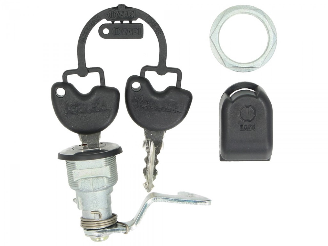 Serrure de rechange pour les top cases originaux Piaggio et Vespa