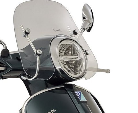Anneau de feu de cadre de phare Vespa GTS 2019 - Chrome