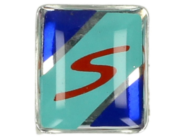 Décor, S, bleu, vert, rouge - Pour garniture d'aile