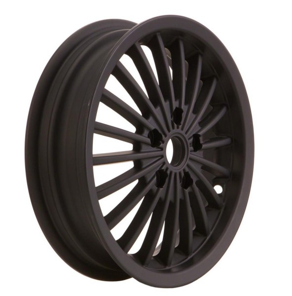 Jante avant/​arrière pour Vespa GTS/​GTS Super/​GTV/​GT 60/​GT/​GT L 125-300ccm, noir mat