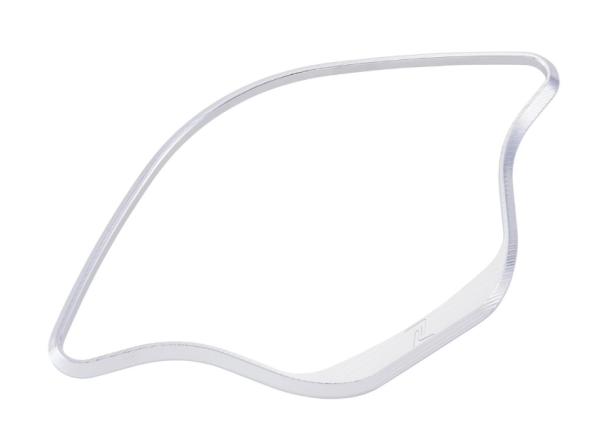 Anneau décoratif tachymètre ZELIONI pour Vespa Primavera/Sprint/Elettrica 50-150ccm 2T/4T AC, chrome