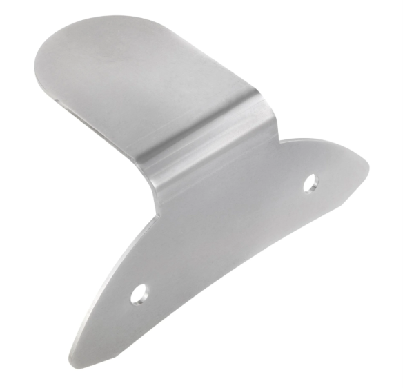 Support Pickerl pour plaque de contrôle autrichienne pour Vespa GTS/GTS Super/GTV/GT, inox poli