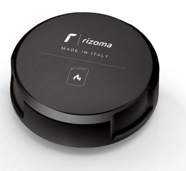 Bouchon de réservoir RIZOMA pour Vespa, noir