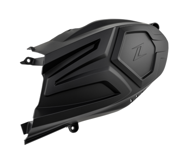 Couvercle de vario ZELIONI pour Vespa GTS/GTS Super/GTV HPE 300cc, noir mat