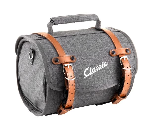 Sac "Classic" petit pour Vespa, nylon, gris