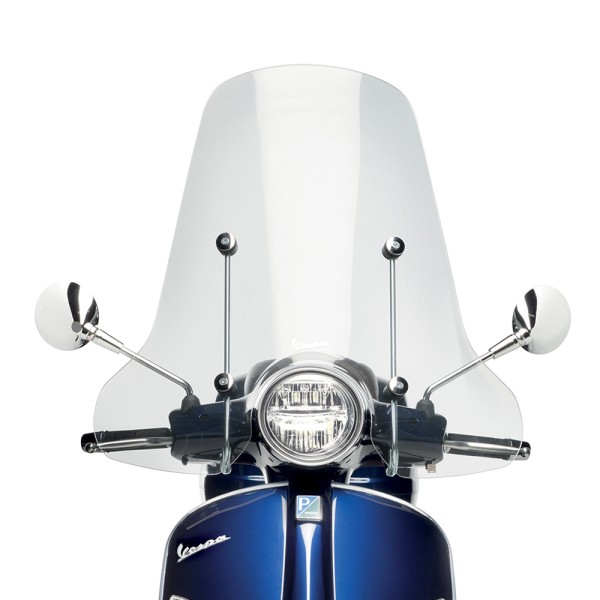 Pare-brise haut avec support Vespa GTS / Super (HPE & SuperTech) d'origine Vespa