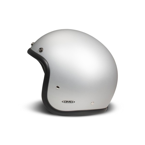 DMD casque jet rétro, aluminium, mat, aluminium, fibre de verre, ECE 22.06