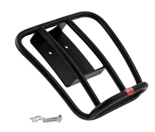Porte-bagages arrière années 70 pour Vespa GTS/​GTV/GT 125-300ccm 4T LC, noir mat