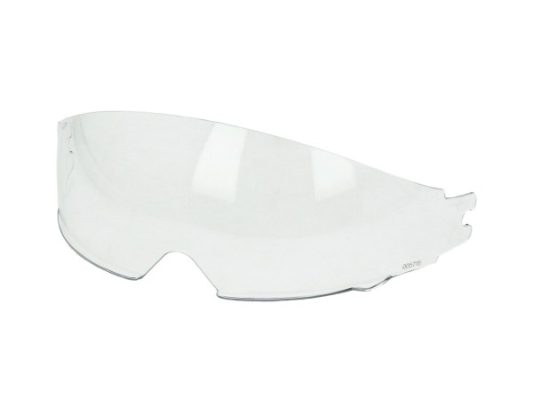 Visière solaire Helmo Milano, transparente, anti-rayures, anti-buée
