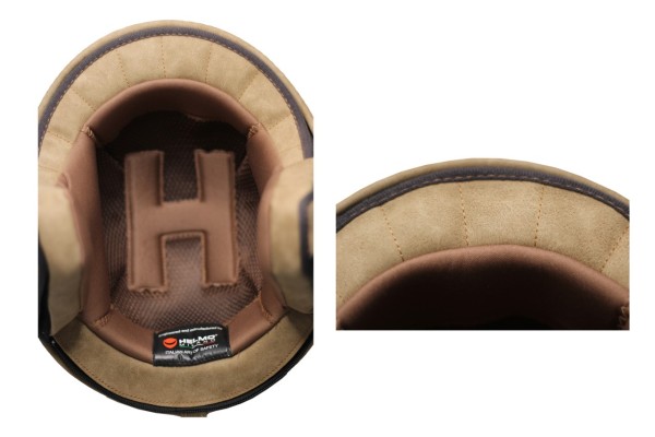 Rembourrage de joues Helmo Milano, marron, lavable