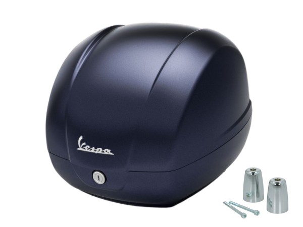 Top case d'origine 36 L bleu foncé 288/A pour Vespa GTS 125/310 et GTV 310