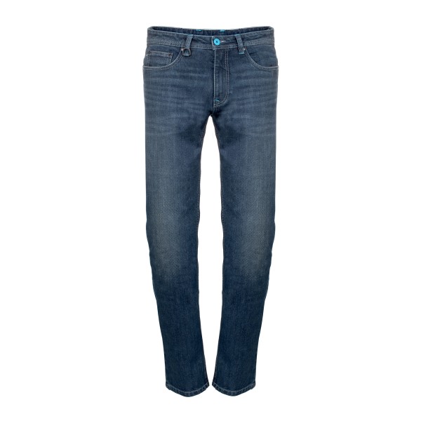 Pantalon Vespa polyester denim bleu