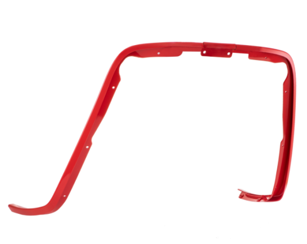 Protège-jambes mono slot rouge pour Vespa Primavera/​Sprint 50-150ccm