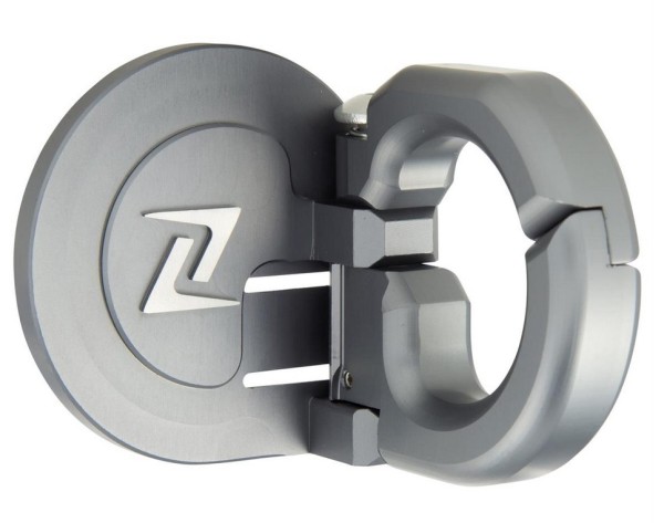 Crochet porte-bagages pour Vespa GTS/​GTS Super/​GTV/​GT 60/​GT/​GT L/S 50-300ccm, gris mat