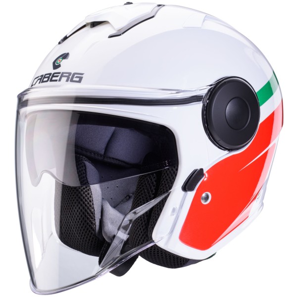 Caberg casque Soho Zephyr Italia blanc/vert/rouge