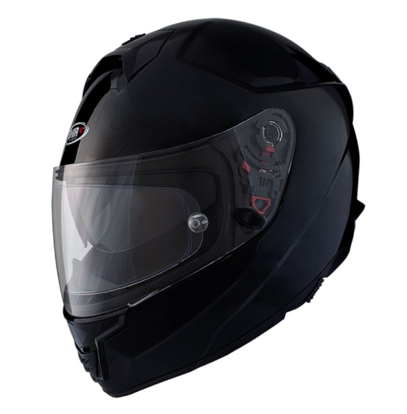 Casque intégral Shiro, SH351, Fibre, noir