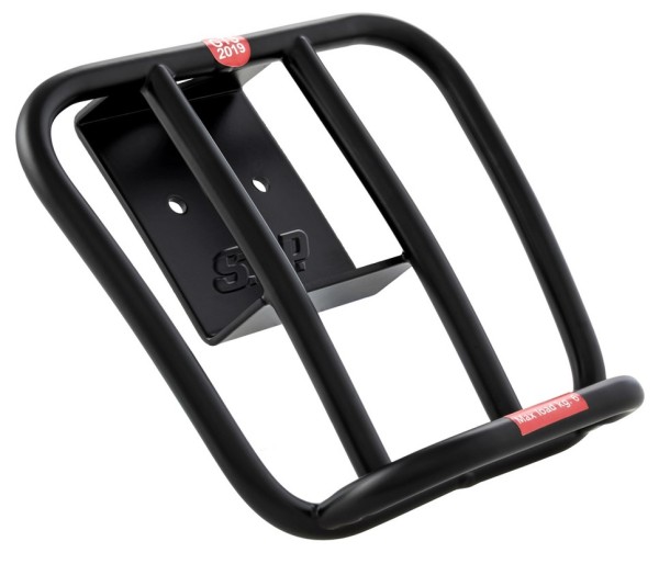 Porte-bagages arrière années 70 pour Vespa GTS /​ GTS Super HPE 125-300 ('19-), noir mat