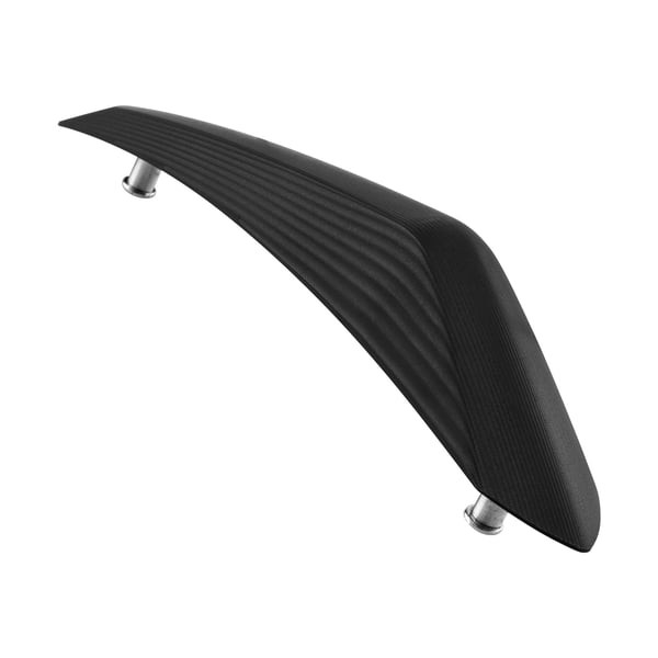 Mamelon d'aile pour Vespa GTS/GTS Super 125/300ccm (`22-), aluminium, noir anodisé mat
