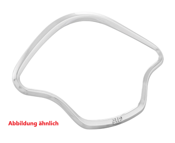 Anneau décoratif tachymètre pour Vespa Primavera/Sprint/Elettrica 50-150ccm 2T/4T AC, chromé mat