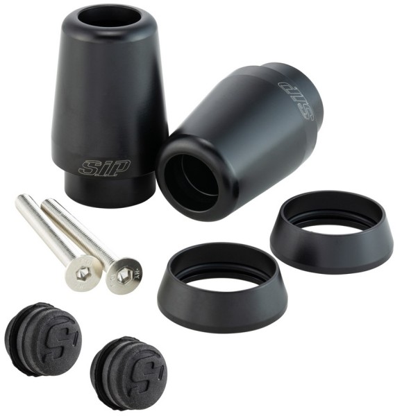 Masses d'extrémité de guidon pour Vespa GTS/​GTS Super/​GTV/​GT 60/​GT/​GT L 125-300ccm, droite/gauche, noir