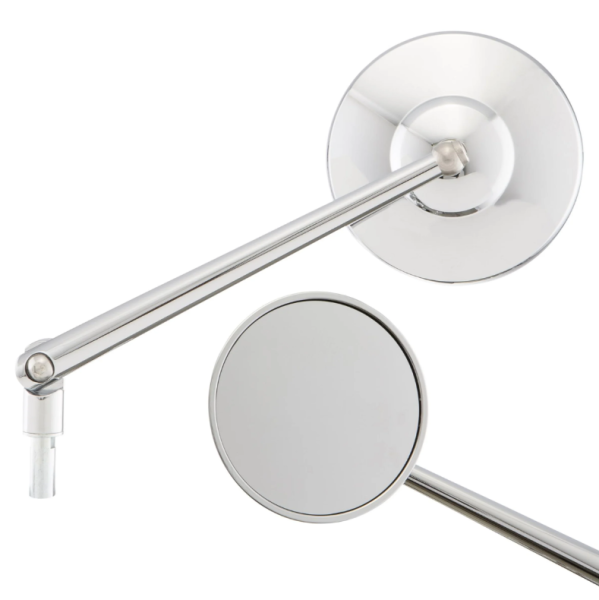 Rétroviseur standard gauche ou droit pour Vespa PX 125-200ccm, chrome