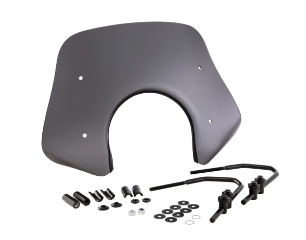 Saute-vent Piccolo pour Vespa GTS/​GTS Super/​​GT/​GT L 125-300ccm, noir mat
