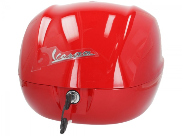 Top case original 32 l. pour Vespa Primavera / Sprint / GTS - rouge dragon / passione / 894