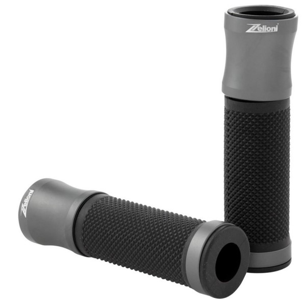 Poignées ZELIONI pour Vespa GTS/​GTS Super/​GT/​GT L 125-300ccm, gris mat