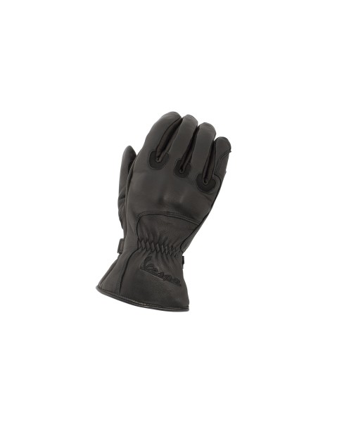 Gants d'hiver Vespa 3/4 cuir noir