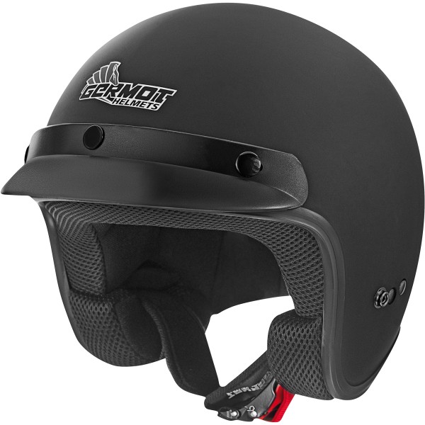 Germot Casque GM 100 Classic, noir mat