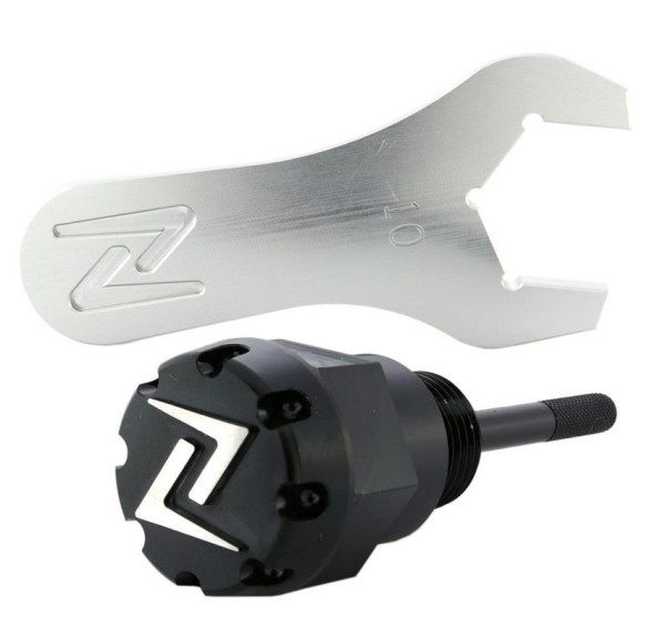 Vis de remplissage d'huile moteur pour Vespa, noir