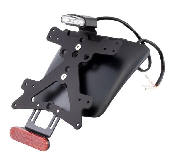 Support de plaque d'immatriculation feu arrière RIZOMA pour Vespa GTS/​GTS Super/​GTV/​GT 60/​GT L 125-300ccm 4T LC