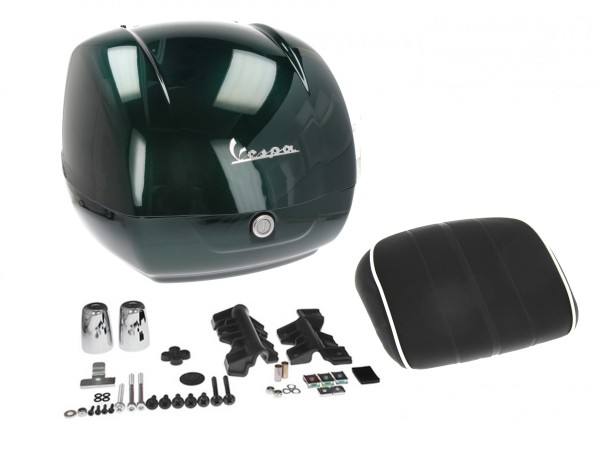 Top case pour Vespa GTS Racing Sixties - vert, vert métallisé 349/A, 37 l
