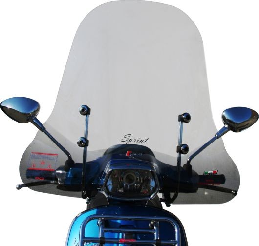 Pare-brise Faco haut pour Vespa Sprint - clair